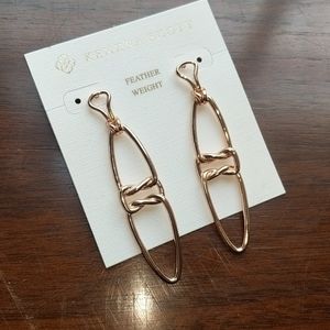Bronze Kendra Scott earrings